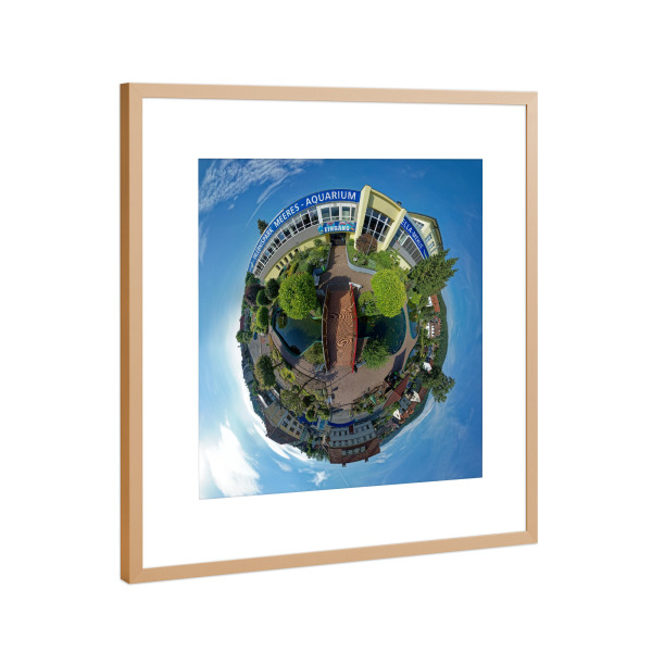 Poster mit Rahmen Kupfer "MeeresAquarium Zella-Mehlis" artboxONE - Städte,Natur,Reise,Architektur,Städte / Weitere