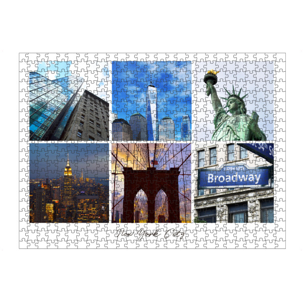Puzzle Ravensburger "Big Apple NYC" artboxONE - Städte / New York,Reise,Architektur,Reise / Länder
