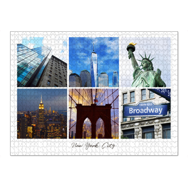 Puzzle Ravensburger "Big Apple NYC" artboxONE - Städte / New York,Reise,Architektur,Reise / Länder