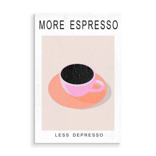 Mehr Espresso, weniger Depresso