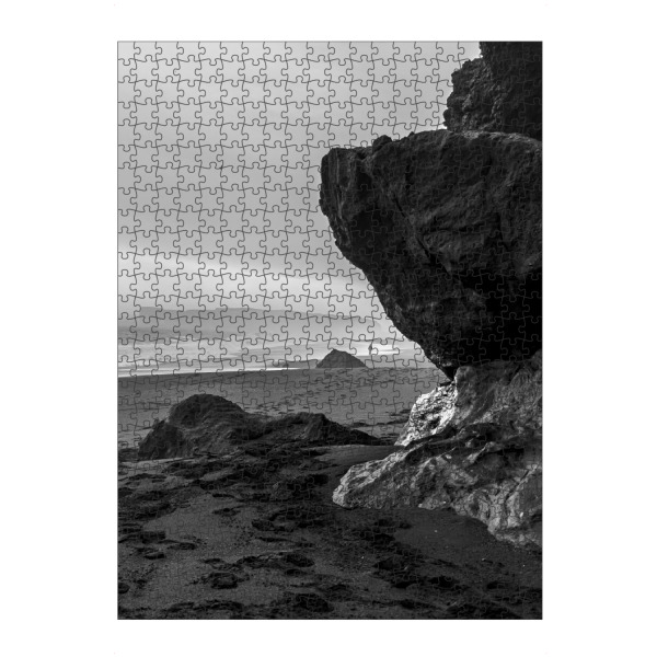 artboxONE Puzzle "Black Sand Beach Edge" artboxONE - Natur,Reise / Strand und Meer