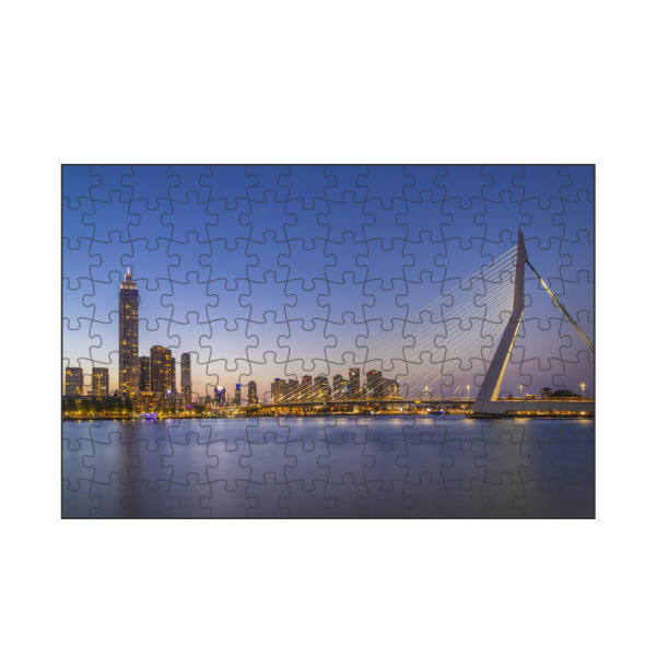 artboxONE Puzzle "Erasmusbrücke & Rotterdam Skyline" artboxONE - Städte,Architektur,Reise / Länder