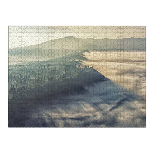 Puzzle Ravensburger "Indonesischer Morgen" artboxONE - Natur,Reise,Reise / Asien,Reise / Länder