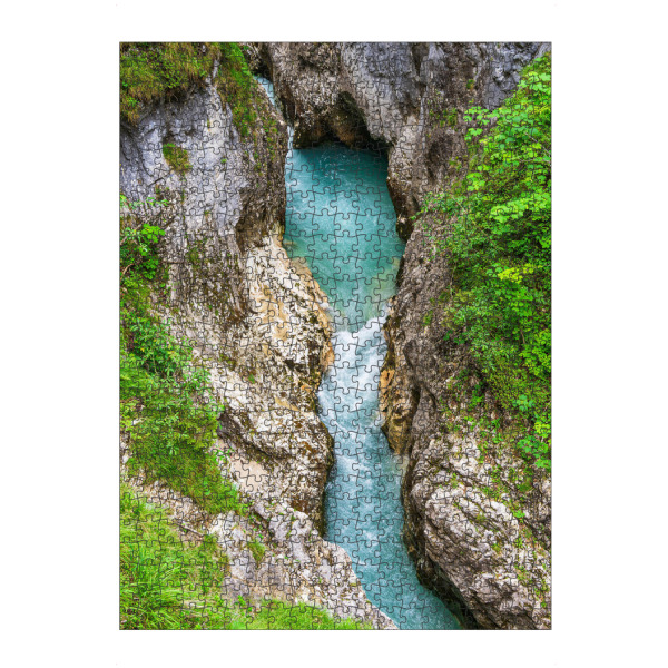 Puzzle Ravensburger "Gras. Felsen, Klamm" artboxONE - Natur,Reise