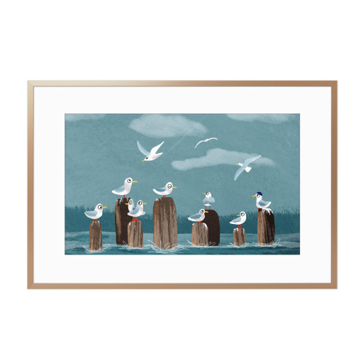 Group of seagulls