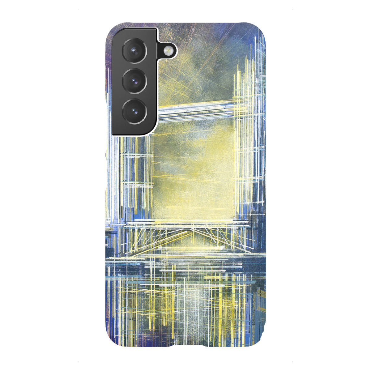 "Tower Bridge um Mitternacht"für Samsung Galaxy - Premium-Case Handyhülle artboxONE