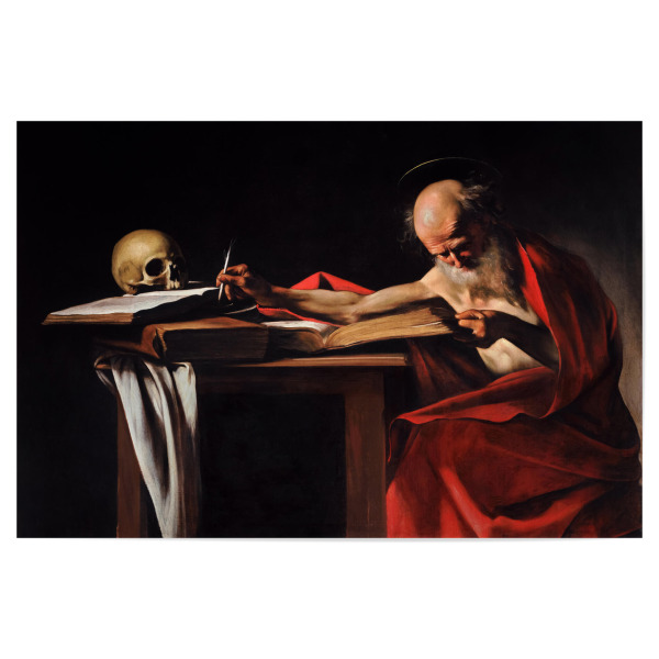 Poster 30x20 cm "Heiliger Hieronymus" artboxONE - Menschen,Für Mama,Für Papa,Männer