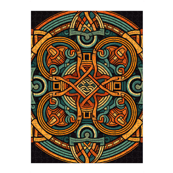 Puzzle Ravensburger "Mandala - Keltisch - Astrid" artboxONE - Natur,Abstrakt