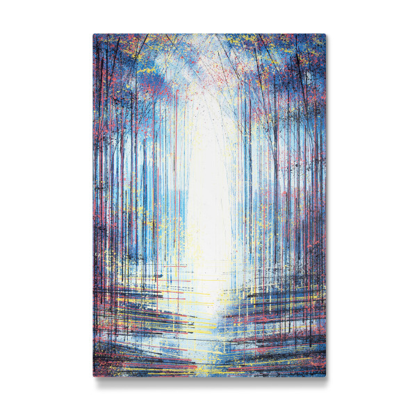 Galerie-Print "Farbe durch den Wald" 30x20 cm artboxONE