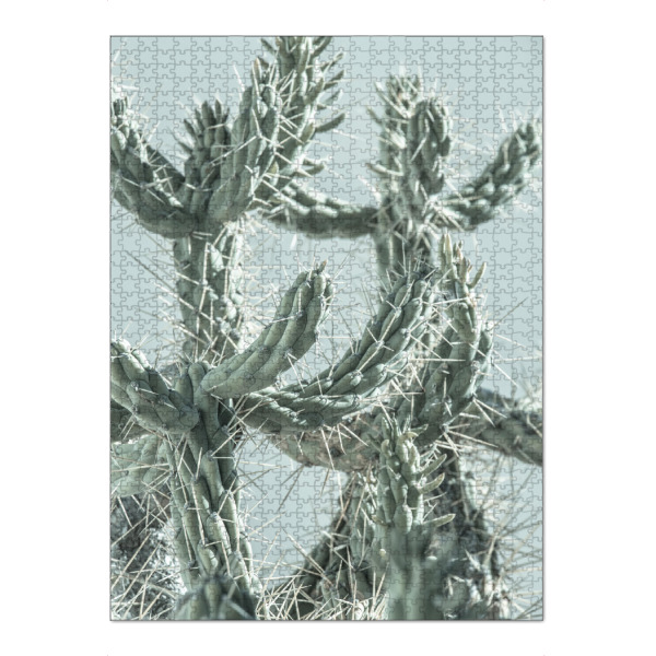 Puzzle Ravensburger "Stacheliger grüner Kaktus" artboxONE - Natur,Floral,Reise / Strand und Meer
