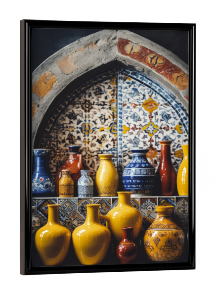 Poster mit schwarzem Rahmen "Moroccan Still Life (six)" artboxONE - Reise,Essen & Trinken,Für Mama
