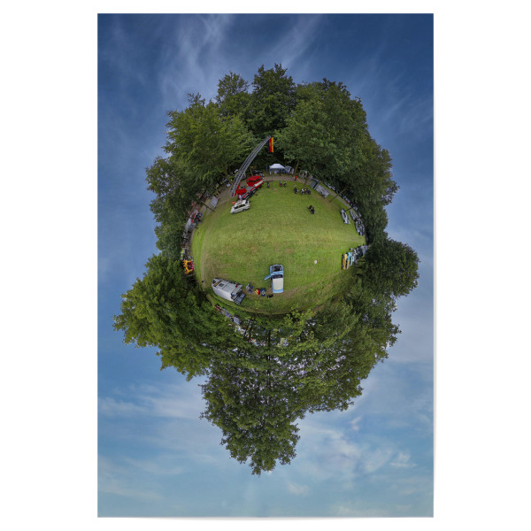 Poster 30x20 cm "Brackel - Checkpoint23, Zufahrt" artboxONE - Städte,Natur,Reise,Sport / Motorsport,Automobile