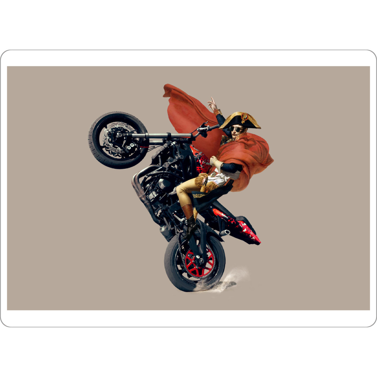 Tischset "Wroom Wroom" artboxONE - Sport / Motorsport,Menschen,Männer
