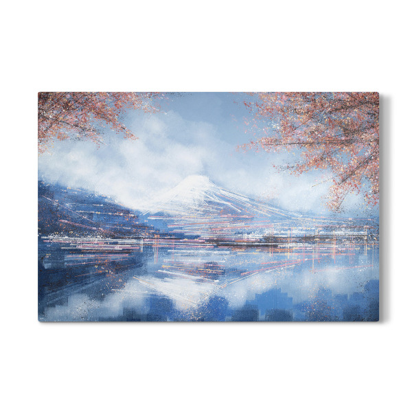 Galerie-Print "Berg Fuji im Frühling" 30x20 cm artboxONE