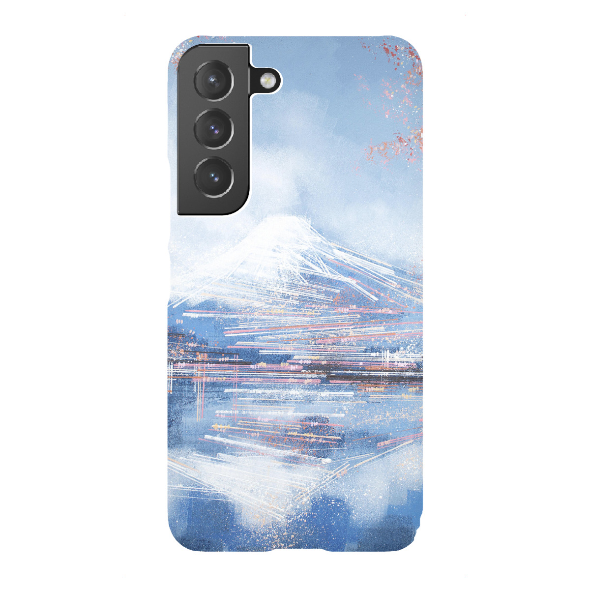 "Berg Fuji im Frühling"für Samsung Galaxy - Premium-Case Handyhülle artboxONE