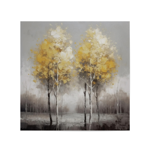 Poster 20x20 cm "Verträumte Baum Landschaft" artboxONE - Natur,Floral,Abstrakt