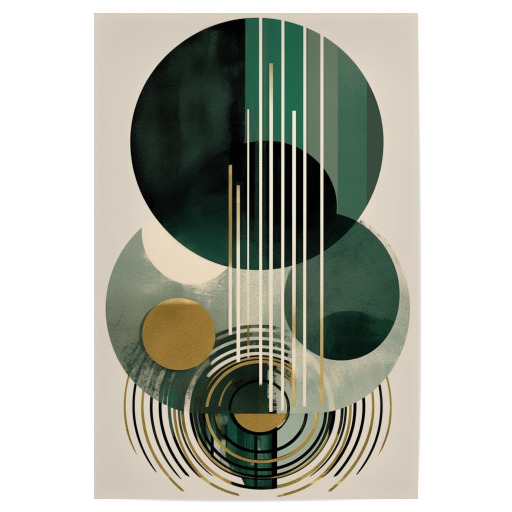 Mid-century gold-green Mid-century gold-green
