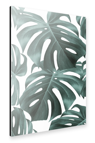 Alu-Dibond "Floral collage A" 30x20 cm artboxONE