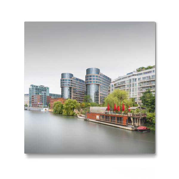 Galerie-Print "Spreebogen | Berlin" 30x30 cm artboxONE