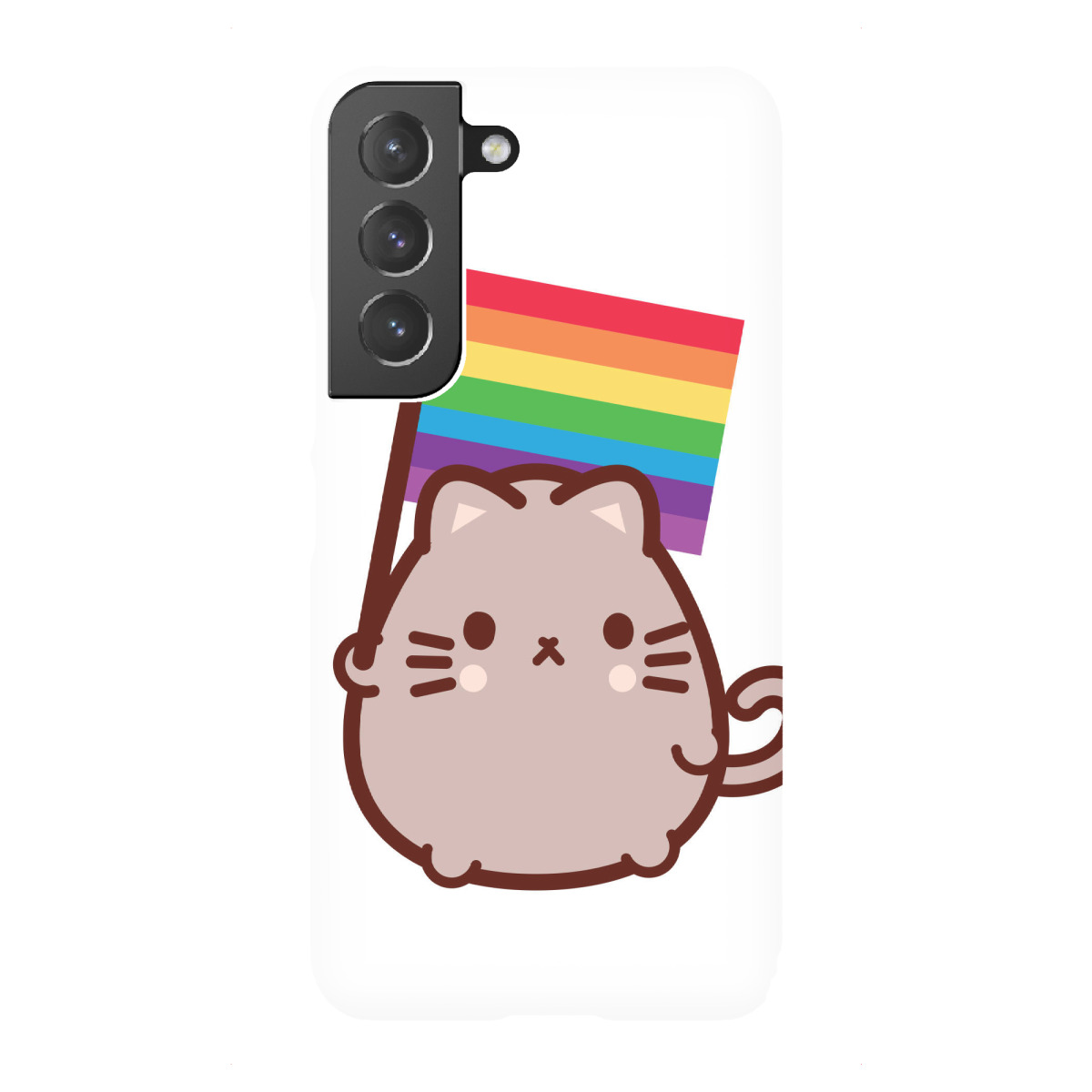"Cute Cat Pride Rainbow Flag Kawaii"für Samsung Galaxy - Premium-Case Handyhülle artboxONE