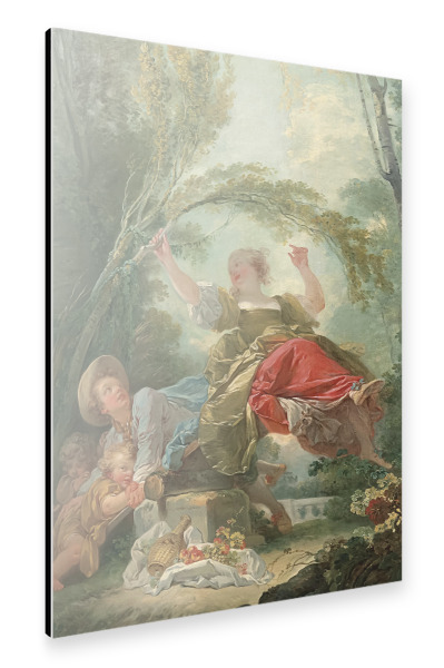 Alu-Dibond "Die Wippe" 30x20 cm artboxONE