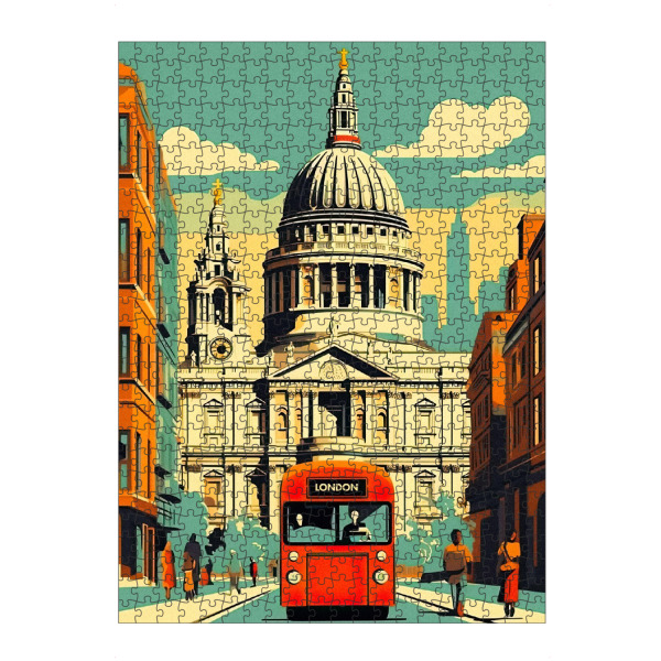 Puzzle Ravensburger "St. Pauls" artboxONE - Städte,Städte / London,Reise,Architektur
