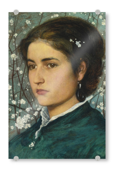 Acrylglasbild "Eine junge Schönheit" artboxONE - Menschen,Liebe,Für Mama,Für Papa