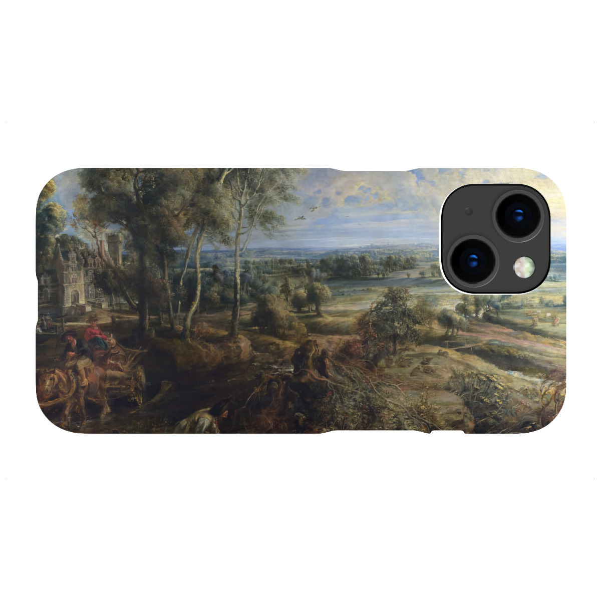 iPhone "Ein Blick auf Het Steen" Premium-Case Handyhülle artboxONE