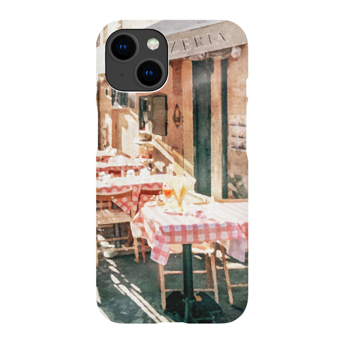 "Italienisches Bistro"für iPhone - Premium-Case Handyhülle artboxONE