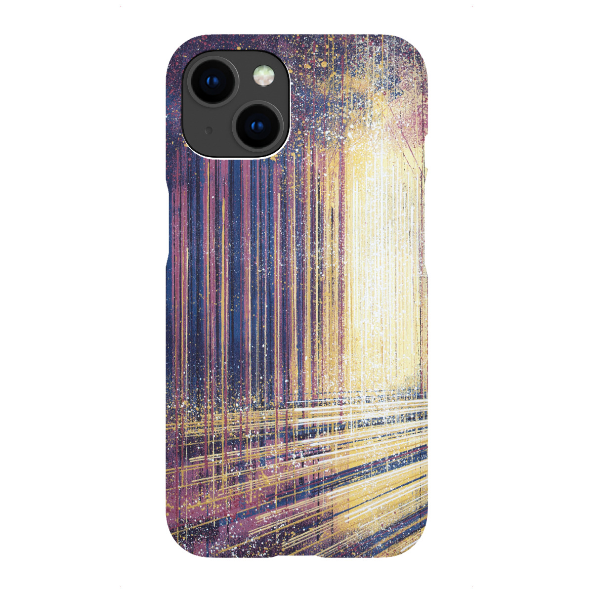 "Wald, während die Sonne untergeht"für iPhone - Premium-Case Handyhülle artboxONE