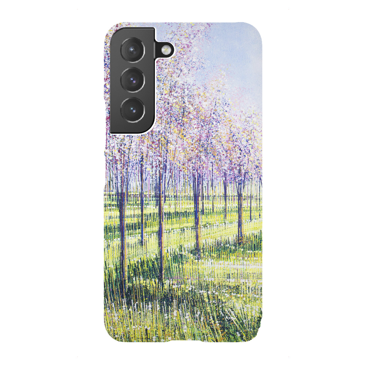 Samsung Galaxy "Obstbäume in Blüte" Premium-Case Handyhülle artboxONE