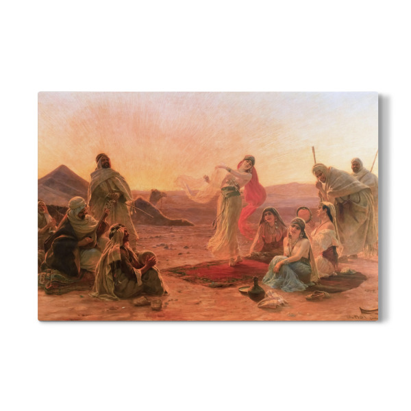 Galerie-Print "Tanzen bei Sonnenuntergang" 30x20 cm artboxONE