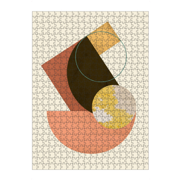 Puzzle Ravensburger "Mitte des Jahrhunderts G" artboxONE - Abstrakt,Geometrie