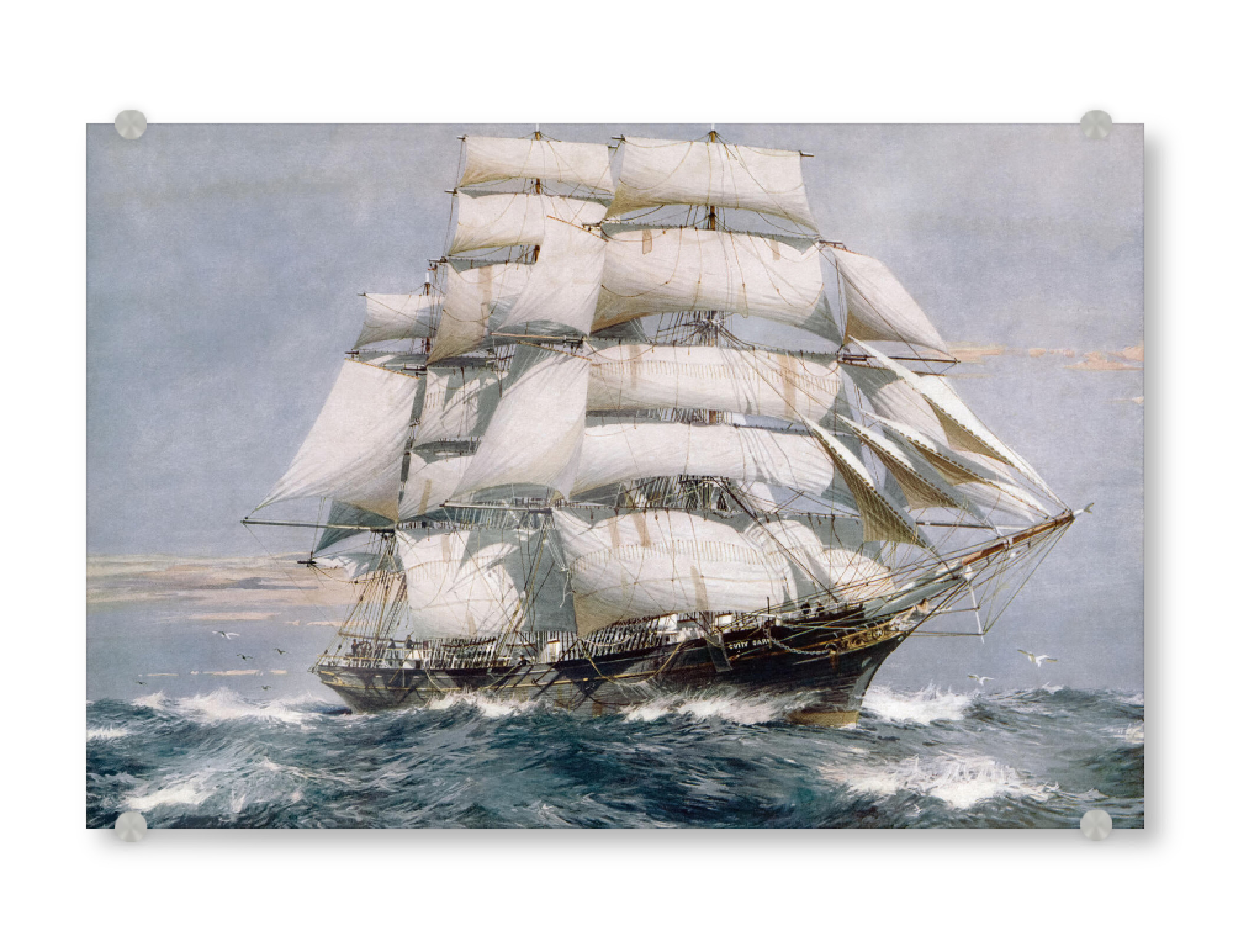 Acrylglasbild "Cutty Sark" artboxONE - Reise,Reise / Strand und Meer,Reise / Länder,Für Mama,Für Papa
