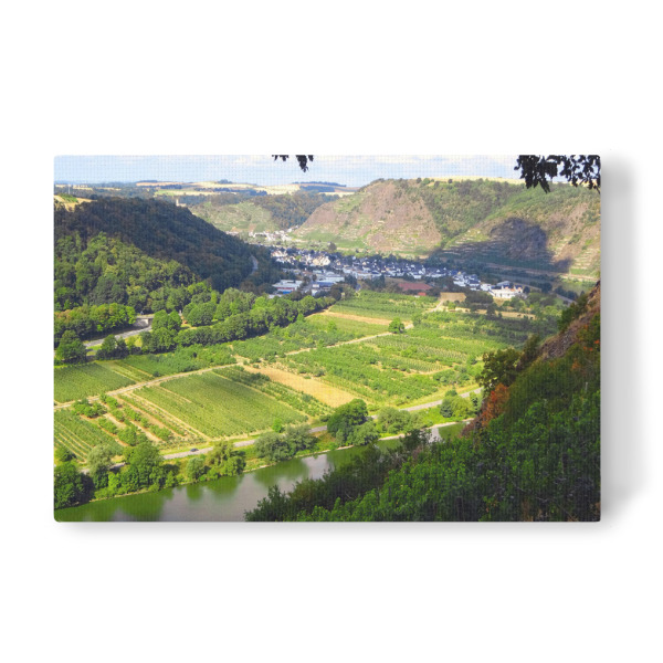 Leinwandbild "Der Moselblick" artboxONE - Natur,Reise,Reise / Länder