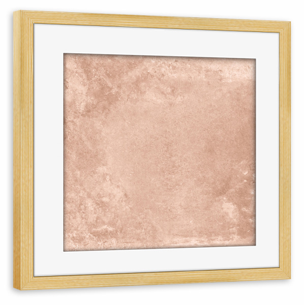 Poster mit Rahmen kiefer "Pfirsiche in der Natur A" artboxONE - Liebe - Muster,Rosa,Verzweifelt,Grunge,Dekorativ