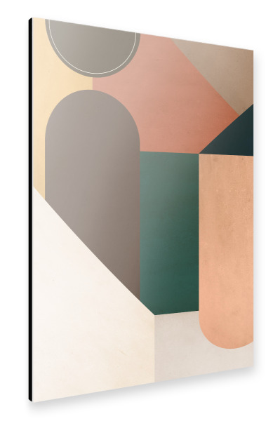 Alu-Dibond "Mitte des Jahrhunderts F" 30x20 cm artboxONE