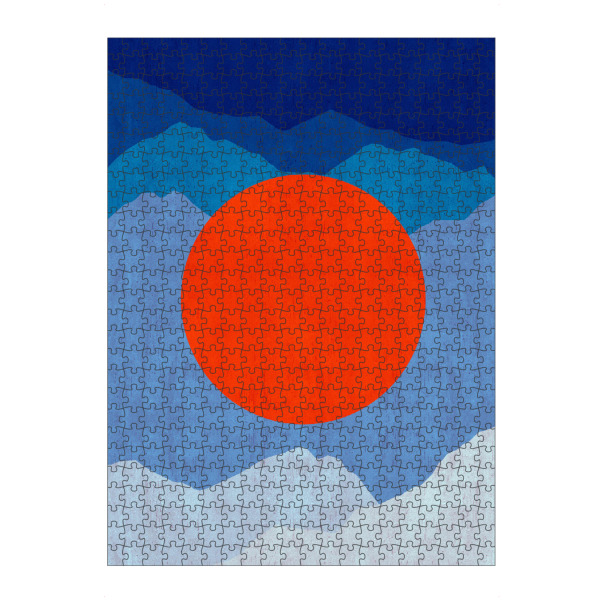 artboxONE Puzzle "Axpressive sunset C" artboxONE - Natur,Abstrakt