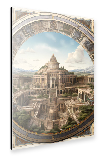 Alu-Dibond "Zivilisationen - Pompeji" 30x20 cm artboxONE