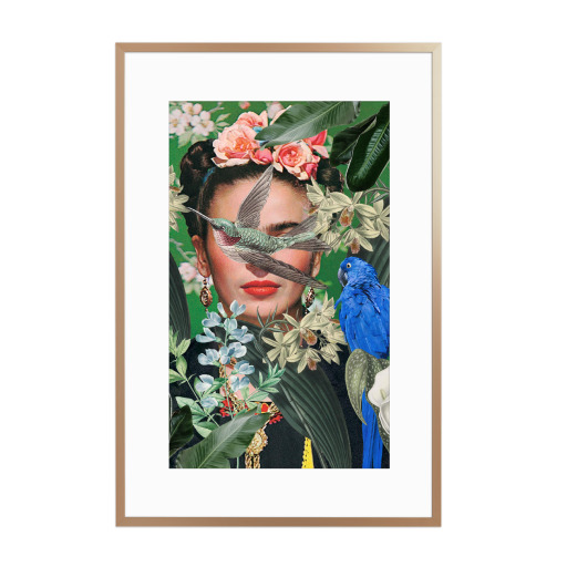 Frida collage art