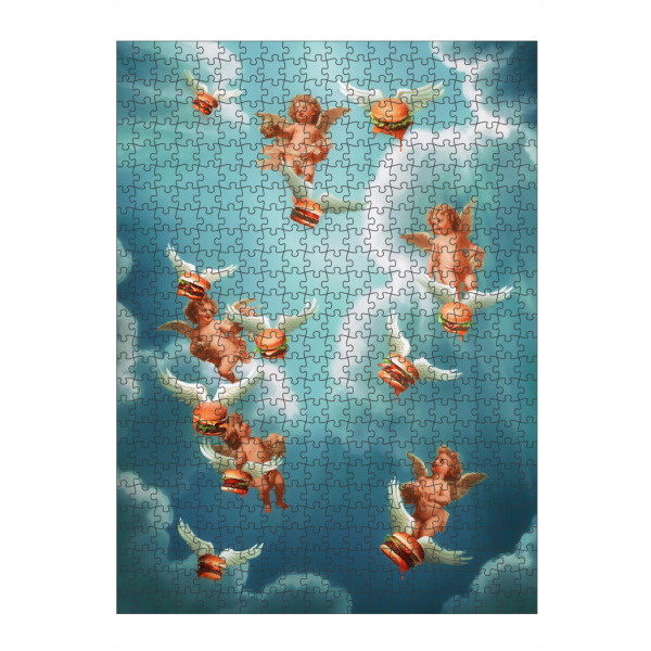 Puzzle Ravensburger "Göttliche Burger" artboxONE - Essen & Trinken,Lustig