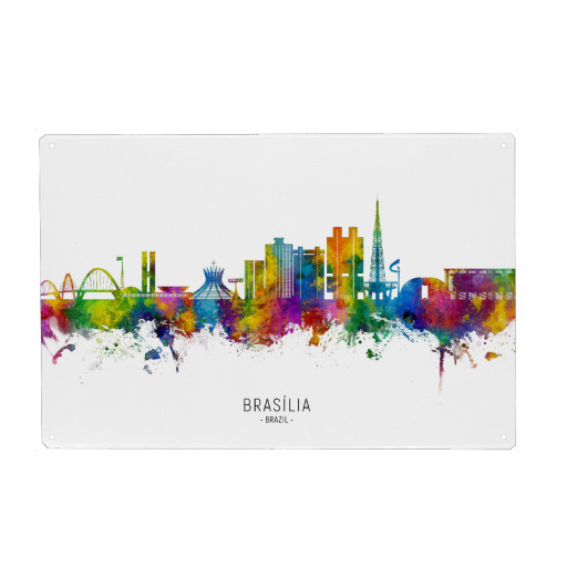 Brasilia Brazil Skyline txt
