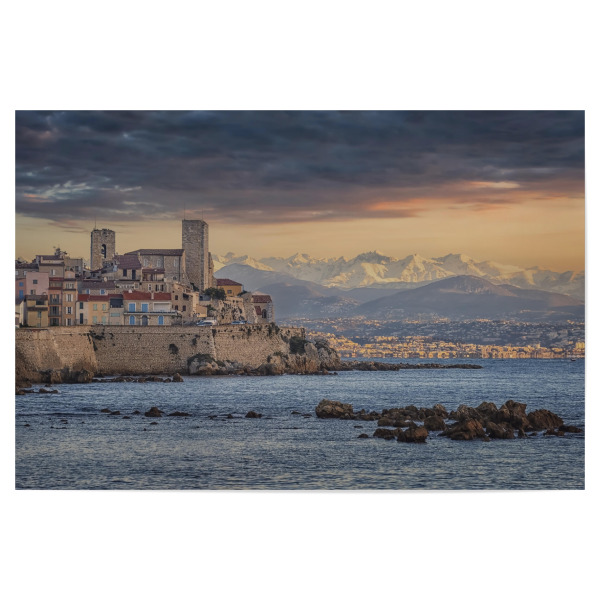 Poster 30x20 cm "Altstadt von Antibes" artboxONE - Reise,Architektur,Reise / Strand und Meer,Reise / Länder,Städte / Weitere