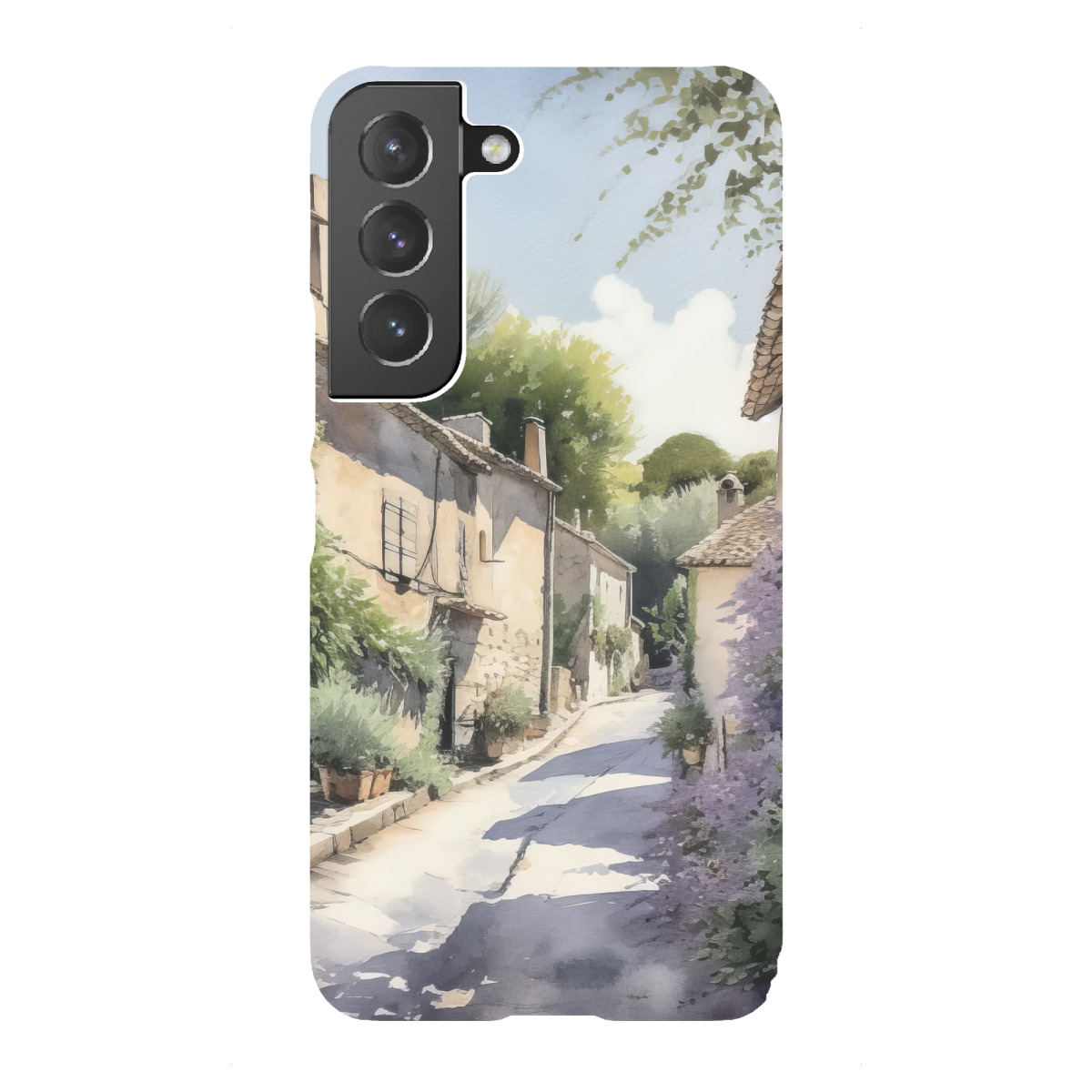 "Dorfgasse C"für Samsung Galaxy - Premium-Case Handyhülle artboxONE
