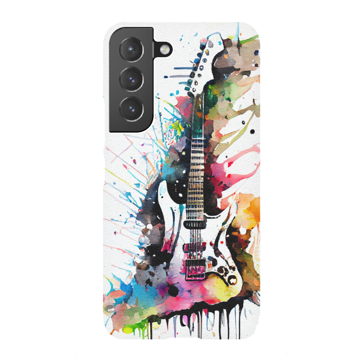 "Bunte Aquarellgitarre"für Samsung Galaxy - Premium-Case Handyhülle artboxONE
