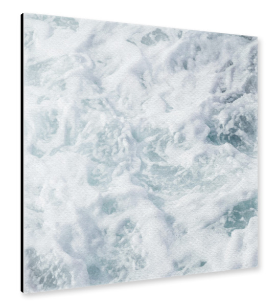 Alu-Dibond "Wütende Wellen" 30x30 cm artboxONE