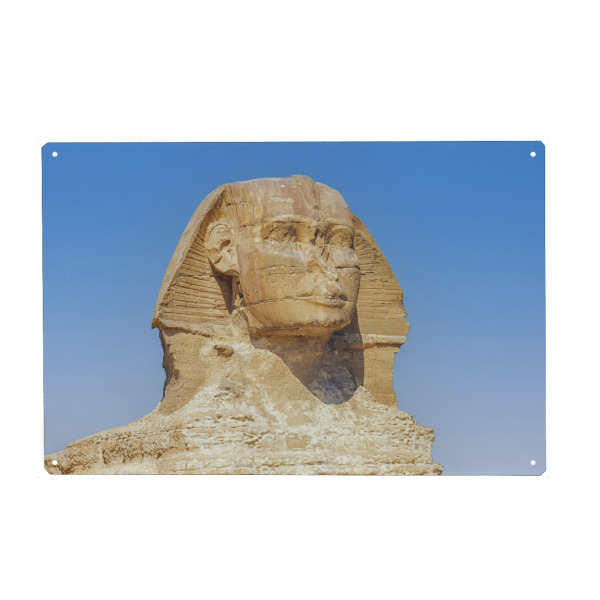 Holzbild "Sphinx-Porträt" artboxONE - Reise,Architektur,Reise / Länder,Für Mama,Für Papa