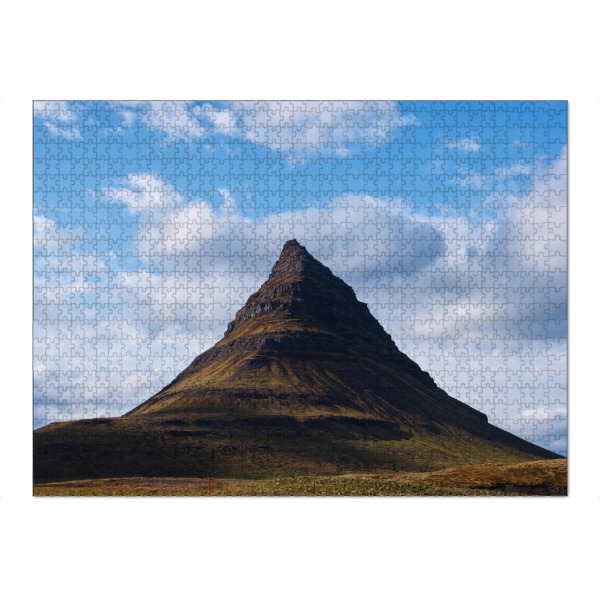 Puzzle Ravensburger "Kirkjufell Berg in Island" artboxONE - Natur,Reise / Länder