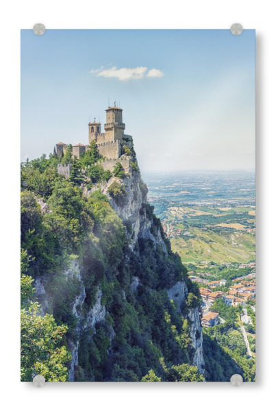 Acrylglasbild "Republik - San Marino" artboxONE - Natur,Reise,Architektur,Reise / Länder,Für Papa