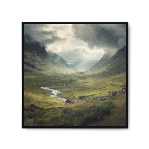 Scottish Highlands Landscape